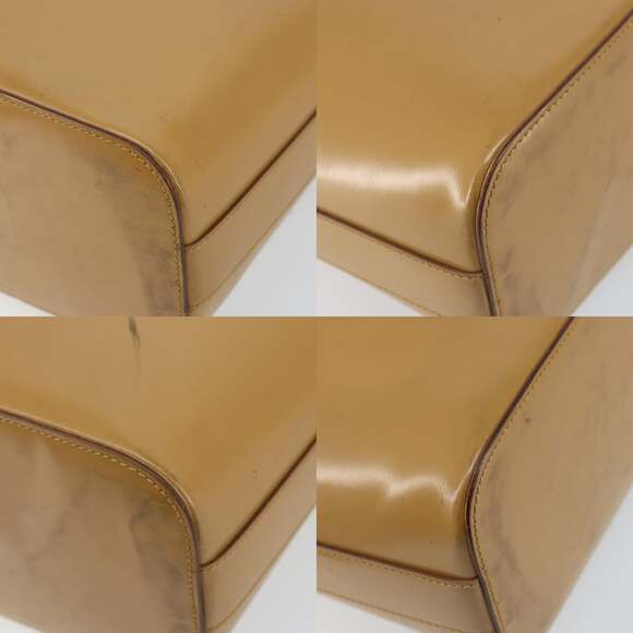 GUCCI Shoulder Bag Leather Brown Silver 001 001 - Picture 10 of 13